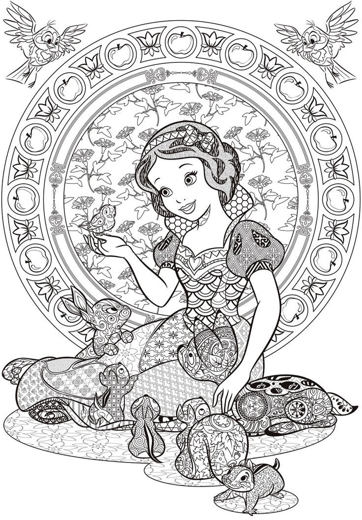 Disney Coloring Pages For Adults Best Coloring Pages For Kids