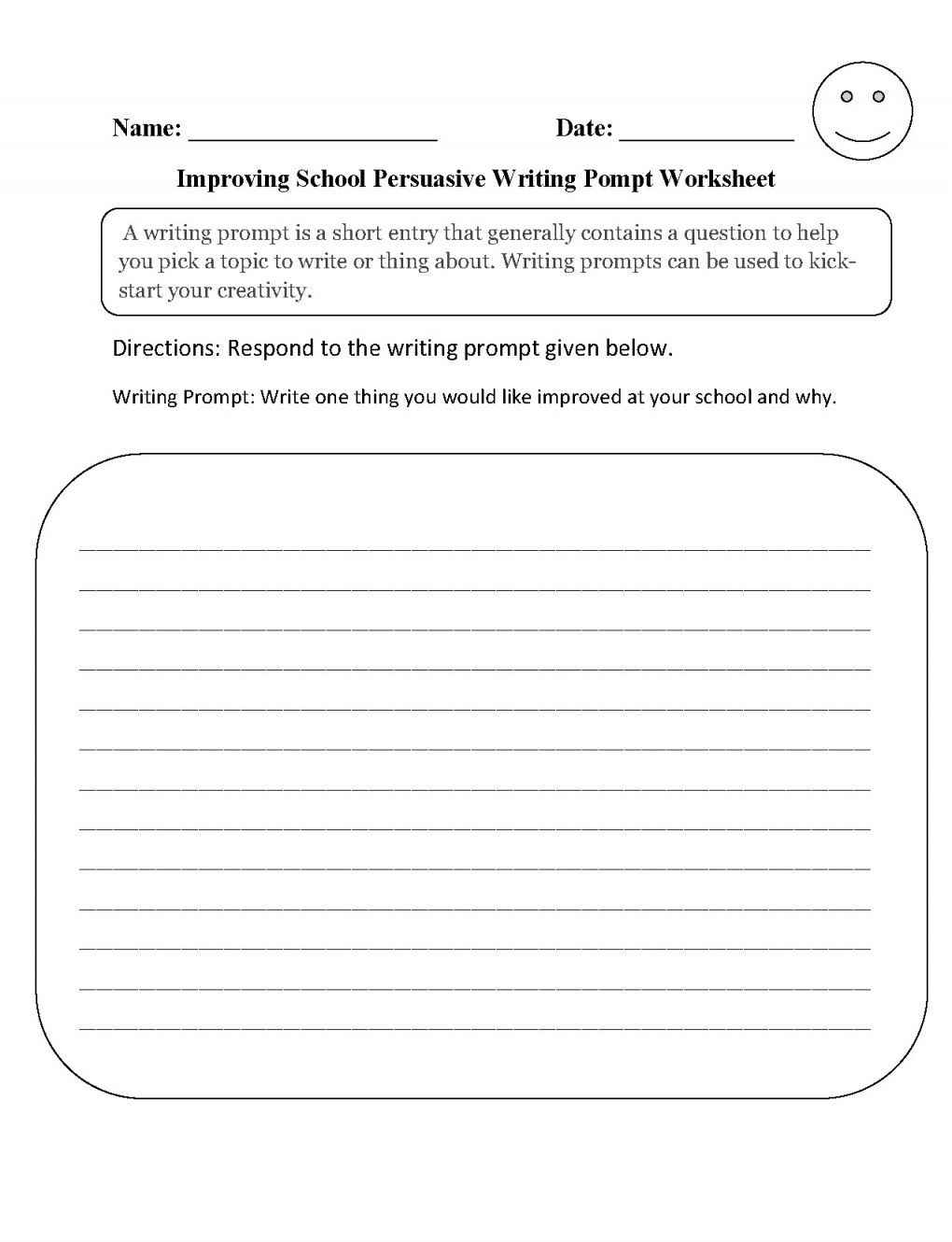 3rd Grade Writing Examples