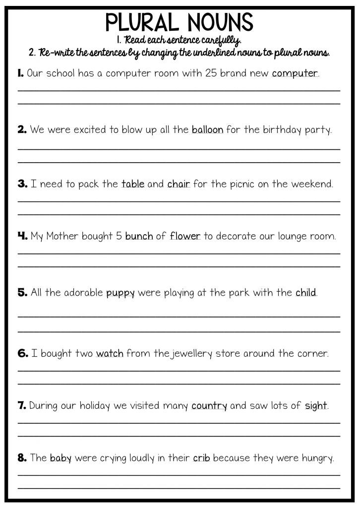 3rd Grade Writing Worksheets Best Coloring Pages For Kids