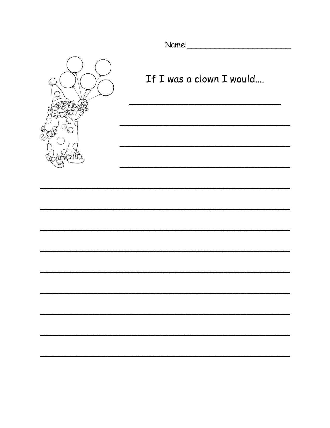 Free Printable 3rd Grade Writing Worksheets Printable Templates