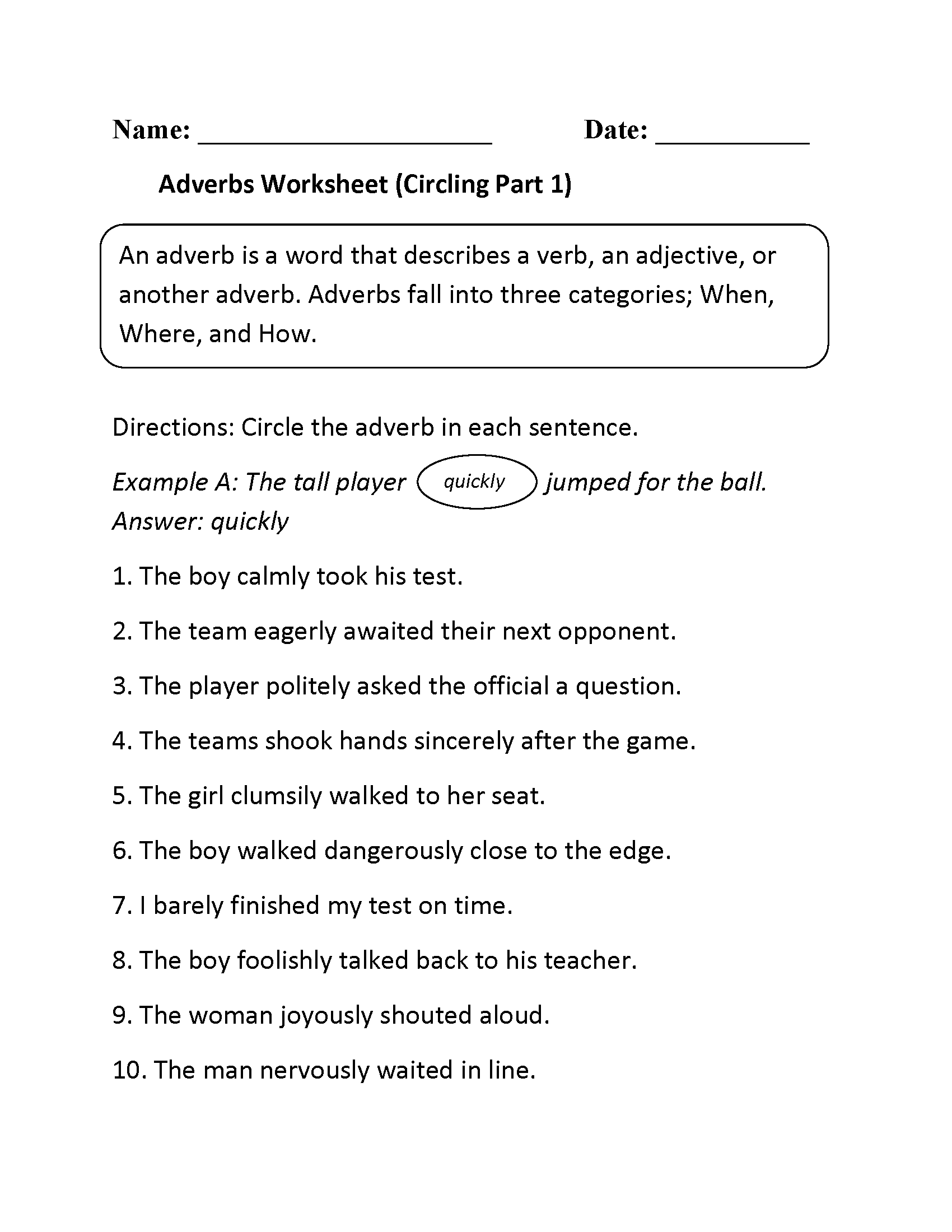 worksheet-adverbs-fourth-grade