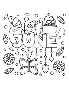 june coloring pages best coloring pages for kids