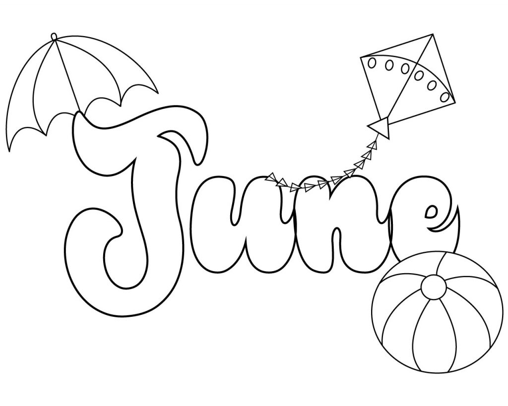 June Coloring Pages Best Coloring Pages For Kids