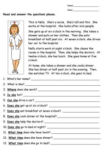 Reading Comprehension Worksheets - Best Coloring Pages For Kids