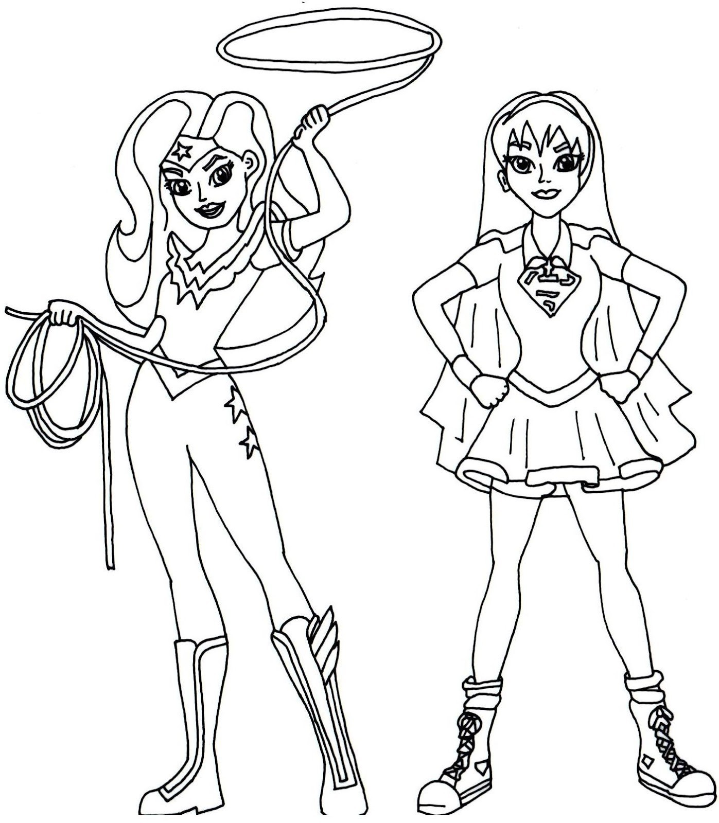 dc superhero girls coloring pages best coloring pages