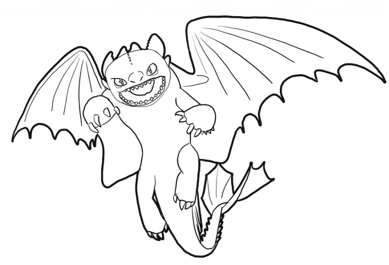 How to Train Your Dragon Coloring Pages - Best Coloring Pages For Kids