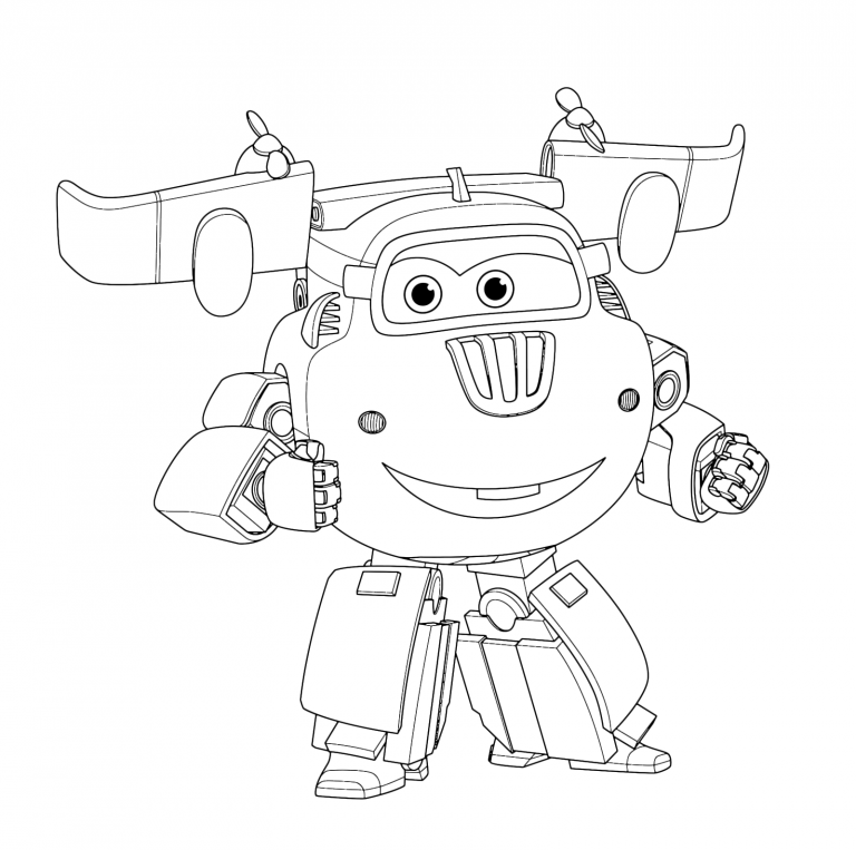 Super Wings Coloring Pages - Best Coloring Pages For Kids