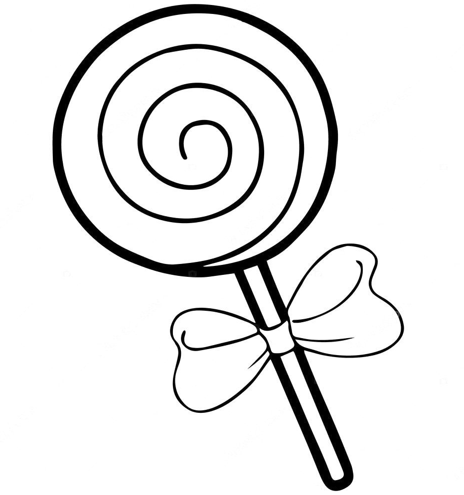 Free Printable Lollipop Template