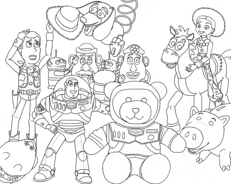 Toy Story 4 Coloring Pages - Best Coloring Pages For Kids