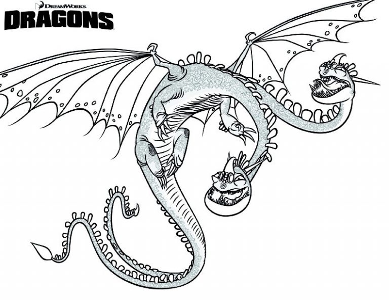 How to Train Your Dragon Coloring Pages - Best Coloring Pages For Kids