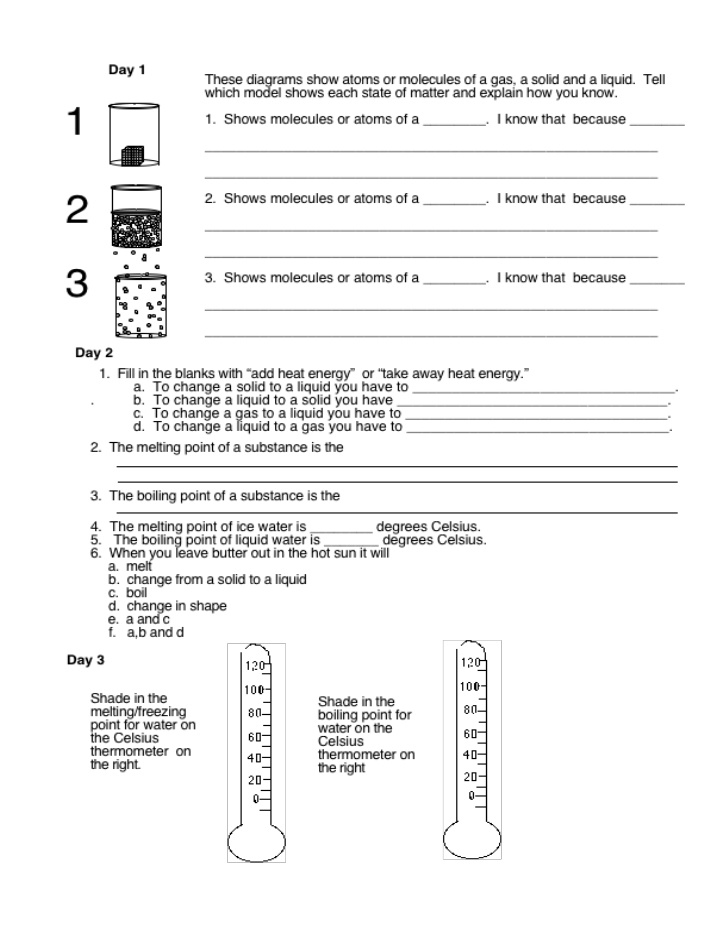 Printable Science Worksheets For Grade 5  TUTORE.ORG  Master of Documents