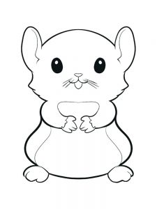 Hamster Coloring Pages - Best Coloring Pages For Kids