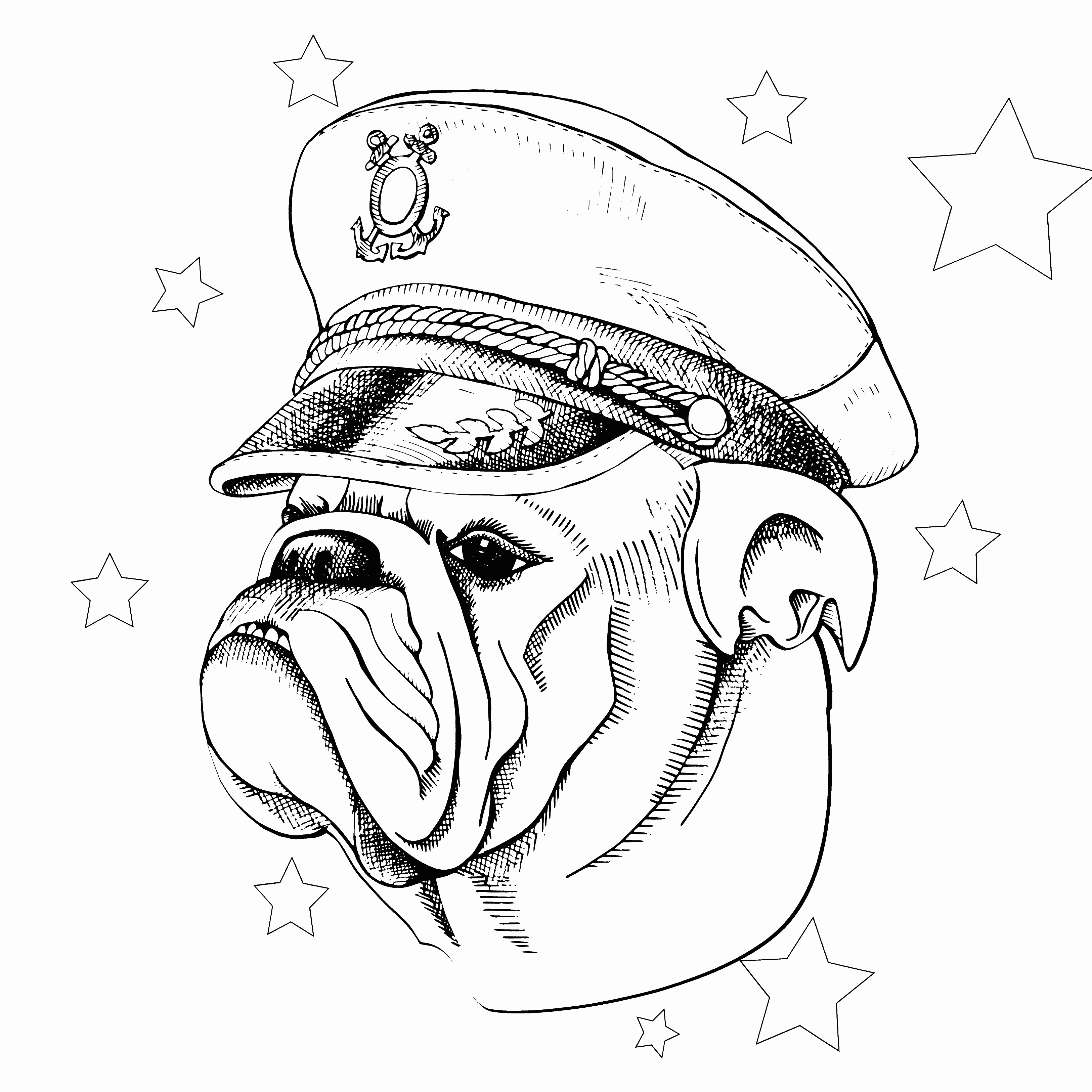 Bulldog Coloring Pages Best Coloring Pages For Kids