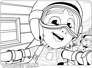 wonder park coloring pages