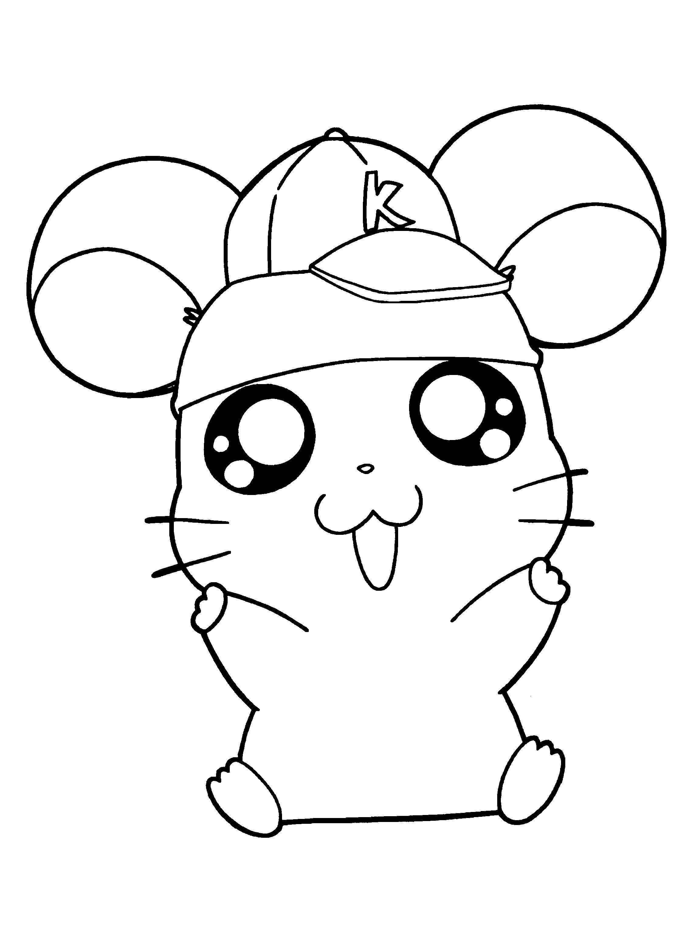 Hamster Coloring Pages Best Coloring Pages For Kids