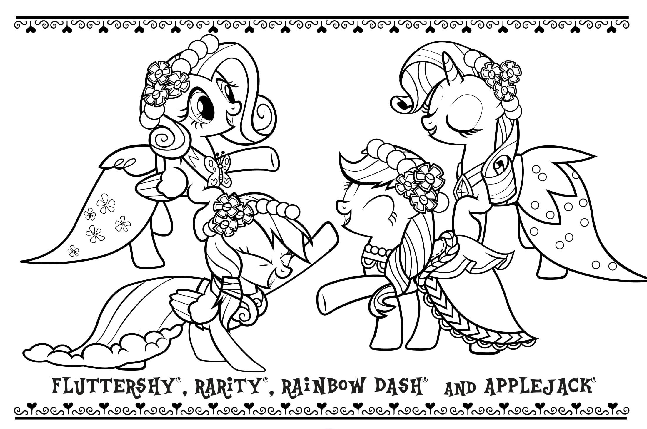 Applejack Coloring Pages - Best Coloring Pages For Kids