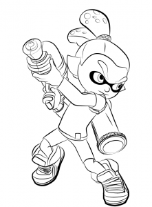 Splatoon Coloring Pages - Best Coloring Pages For Kids