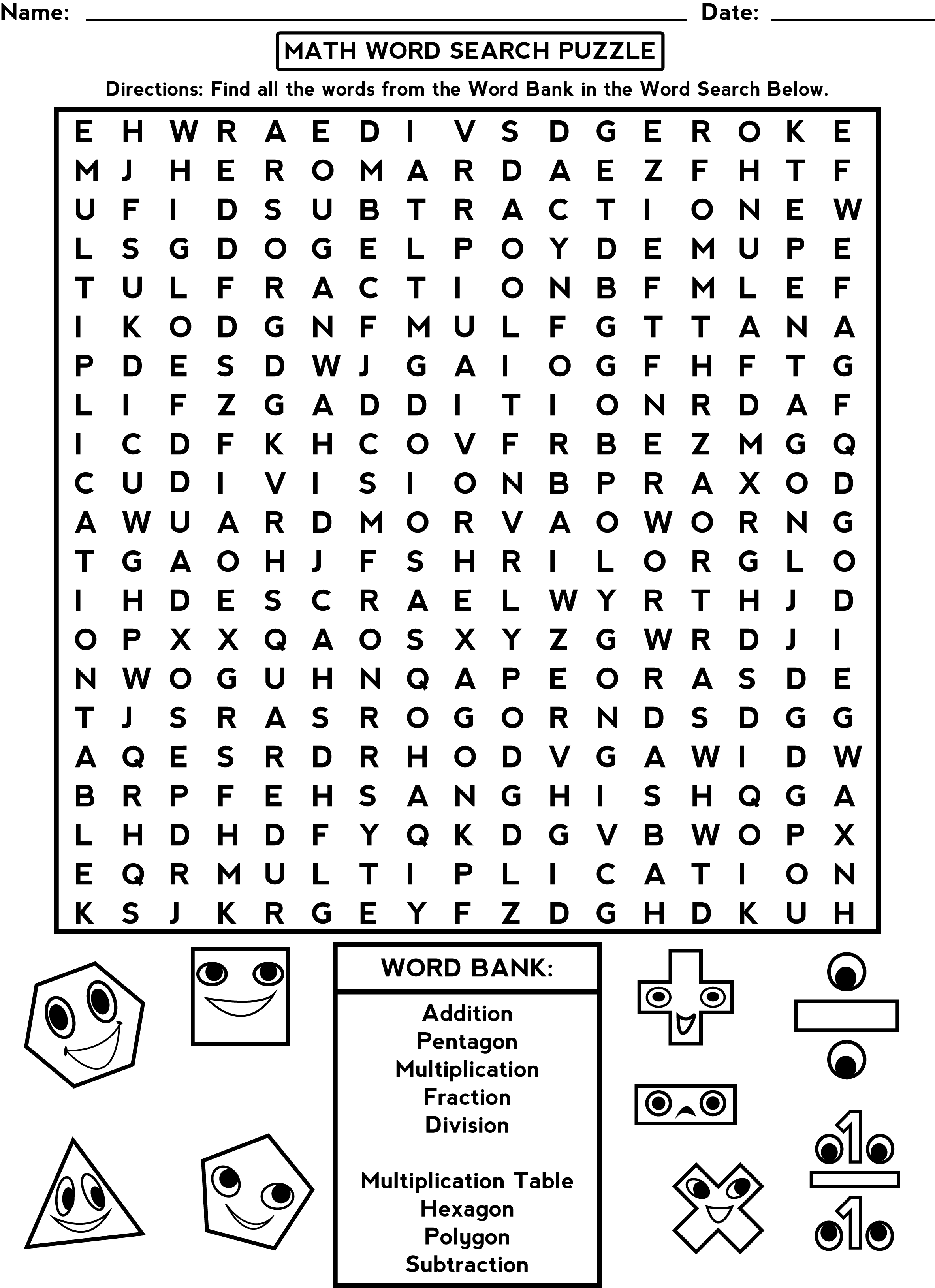 Free Printable Word Search Puzzles For 3rd Graders Free Printable Templates