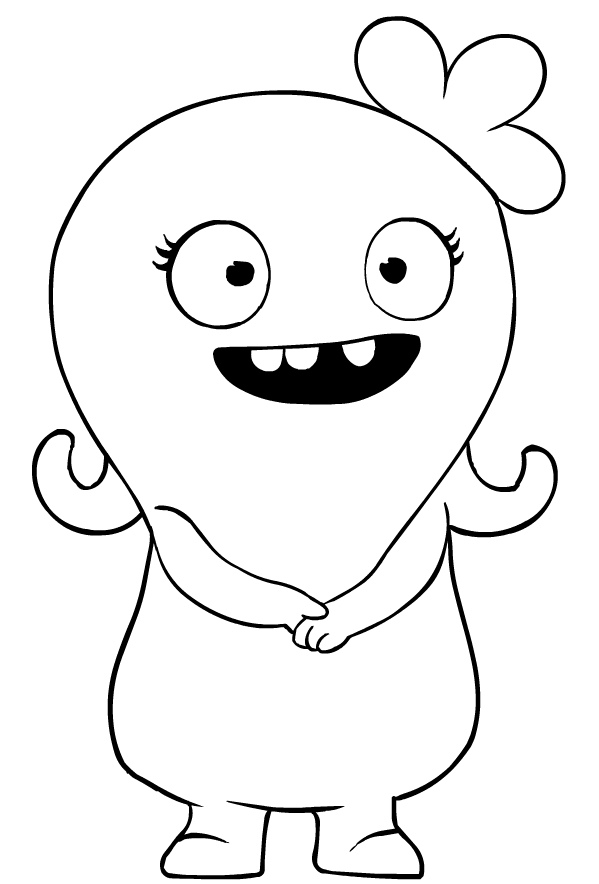 ugly doll coloring pages