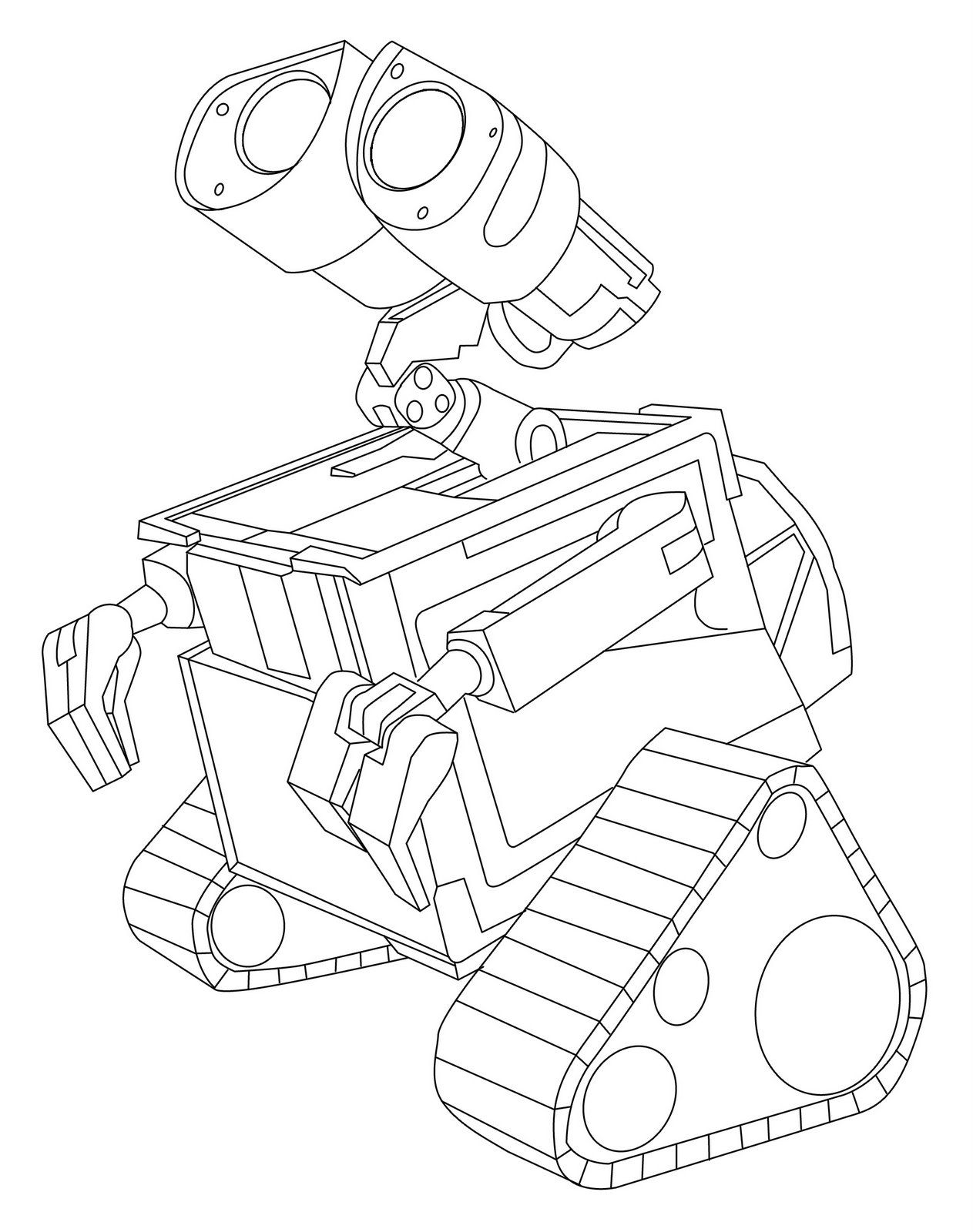 WALLE Coloring Pages Best Coloring Pages For Kids