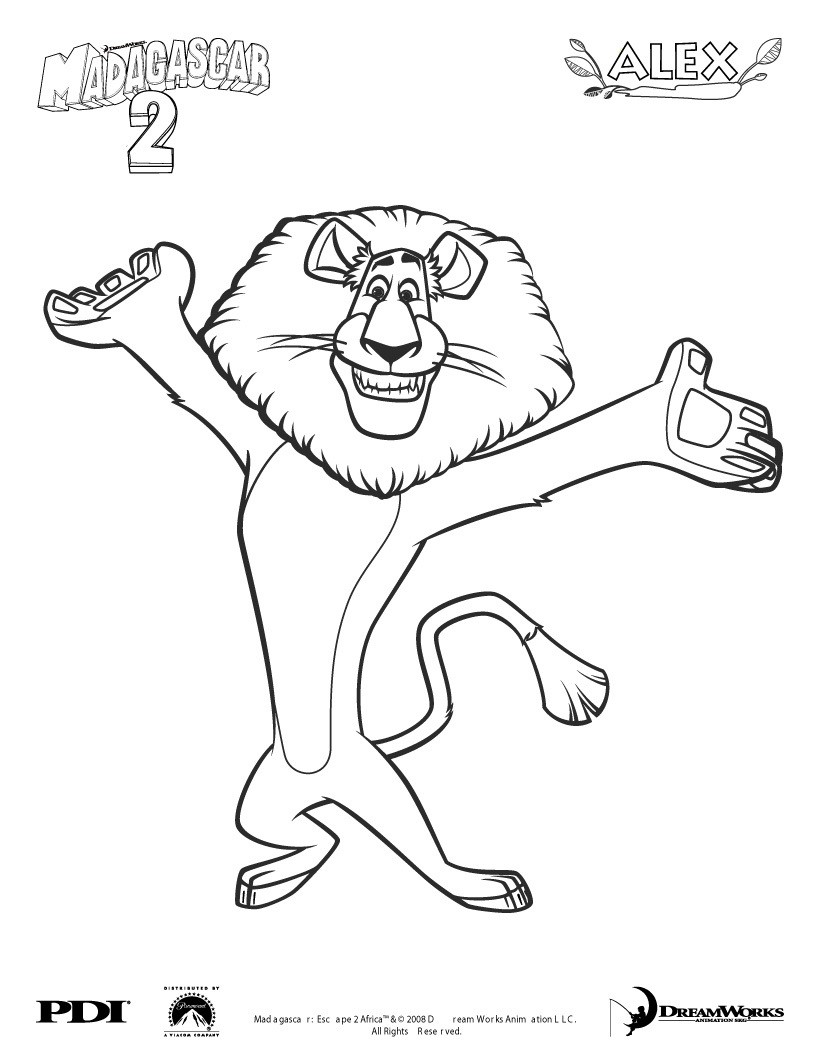 Madagascar Coloring Pages - Best Coloring Pages For Kids