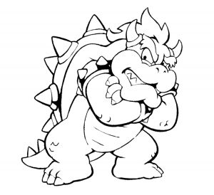 Bowser Coloring Pages - Best Coloring Pages For Kids