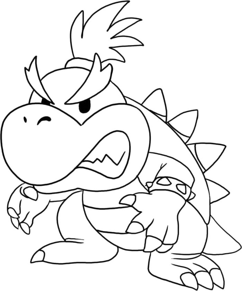 Bowser Coloring Pages - Best Coloring Pages For Kids