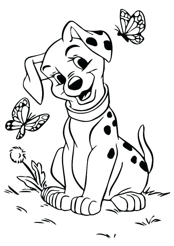 101 Dalmations Coloring Pages - Best Coloring Pages For Kids