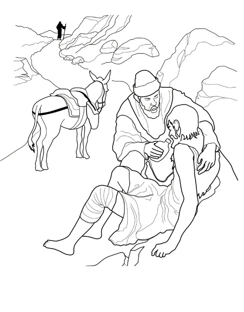 Good Samaritan Coloring Pages - Best Coloring Pages For Kids