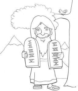 Ten Commandments Coloring Pages - Best Coloring Pages For Kids