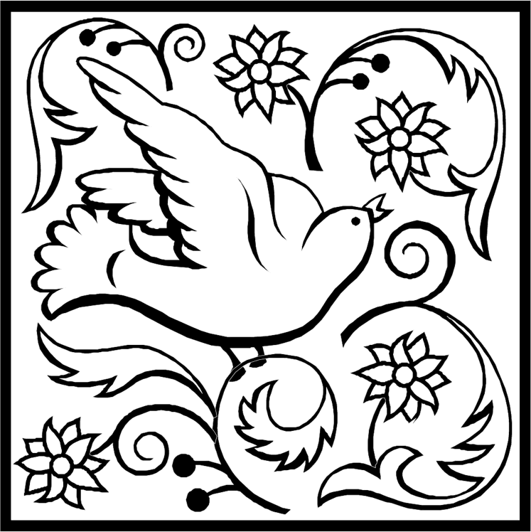 Dove Coloring Pages - Best Coloring Pages For Kids