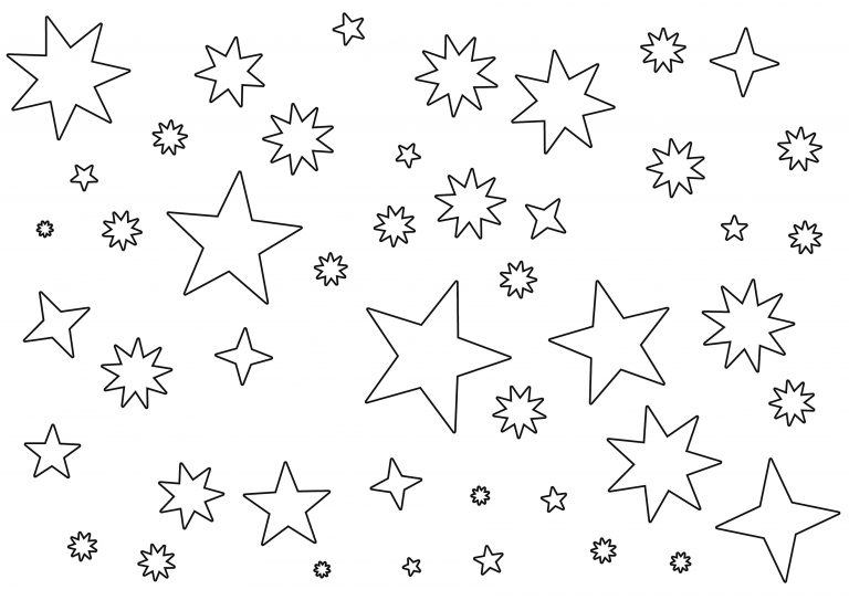 Stars Coloring Pages - Best Coloring Pages For Kids