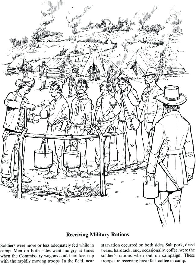 Civil War Coloring Pages - Best Coloring Pages For Kids