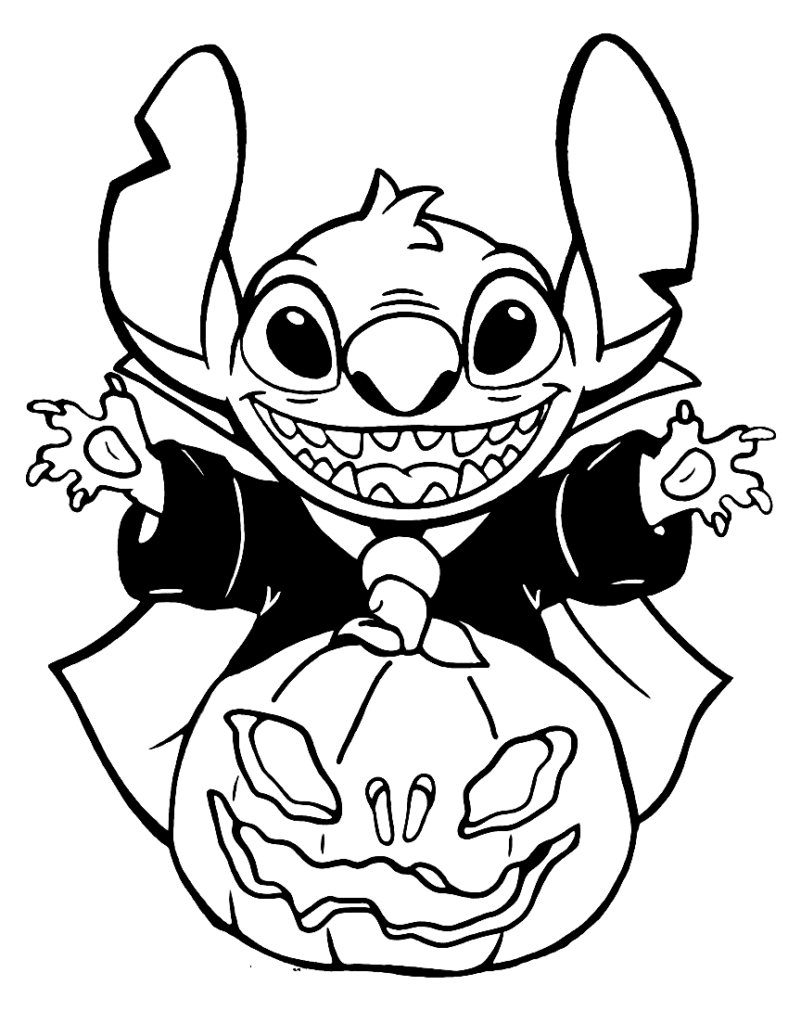 Disney Halloween Coloring Pages - Best Coloring Pages For Kids