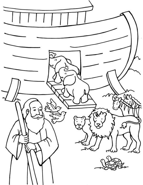 Noahs Ark Coloring Pages - Best Coloring Pages For Kids