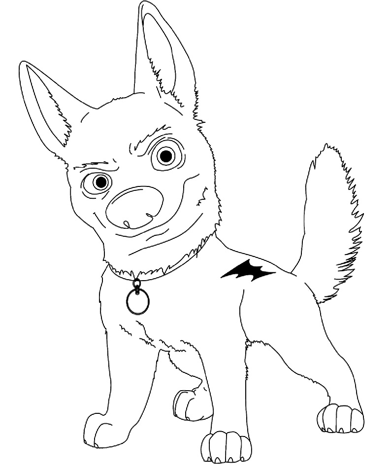 Bolt Coloring Pages - Best Coloring Pages For Kids