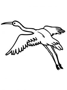 Crane Coloring Pages - Best Coloring Pages For Kids
