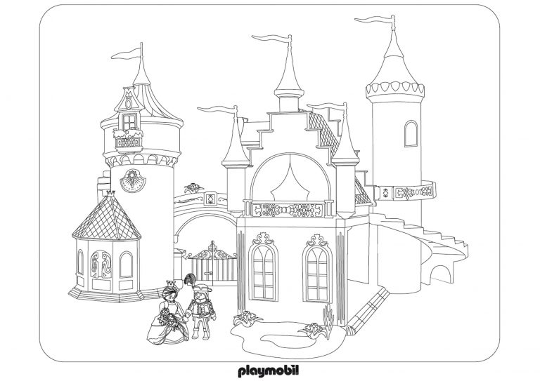 Playmobil Coloring Pages - Best Coloring Pages For Kids