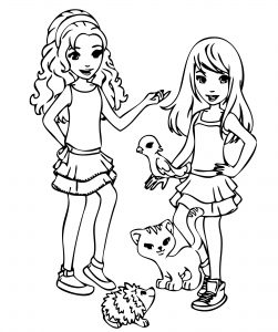 lego friends coloring pages  best coloring pages for kids