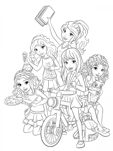 lego friends coloring pages  best coloring pages for kids