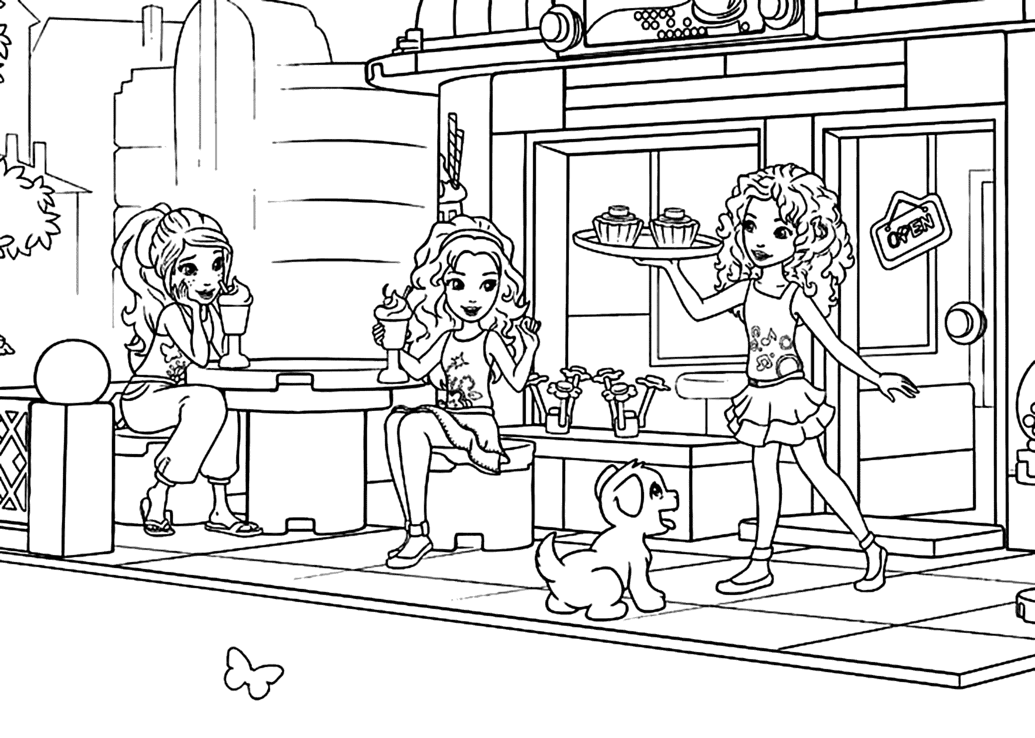 Download Lego Friends Coloring Pages - Best Coloring Pages For Kids