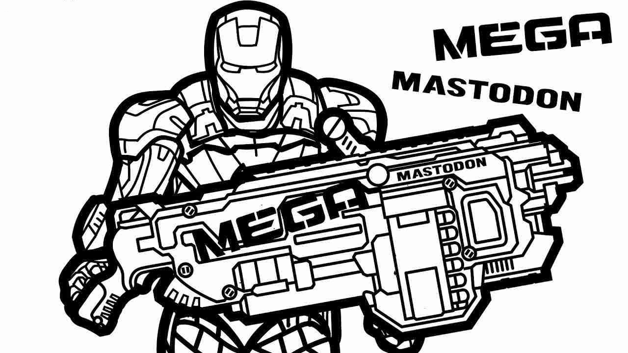 nerf gun coloring pages best coloring pages for kids best coloring pages for kids