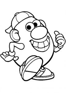 Mr Potato Head Coloring Pages - Best Coloring Pages For Kids