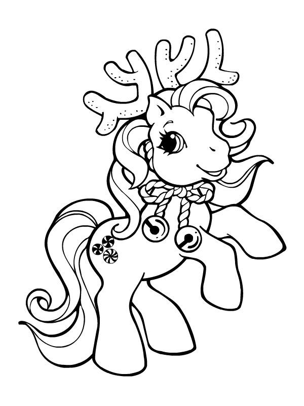 My Little Pony Christmas Coloring Pages Best Coloring Pages For Kids