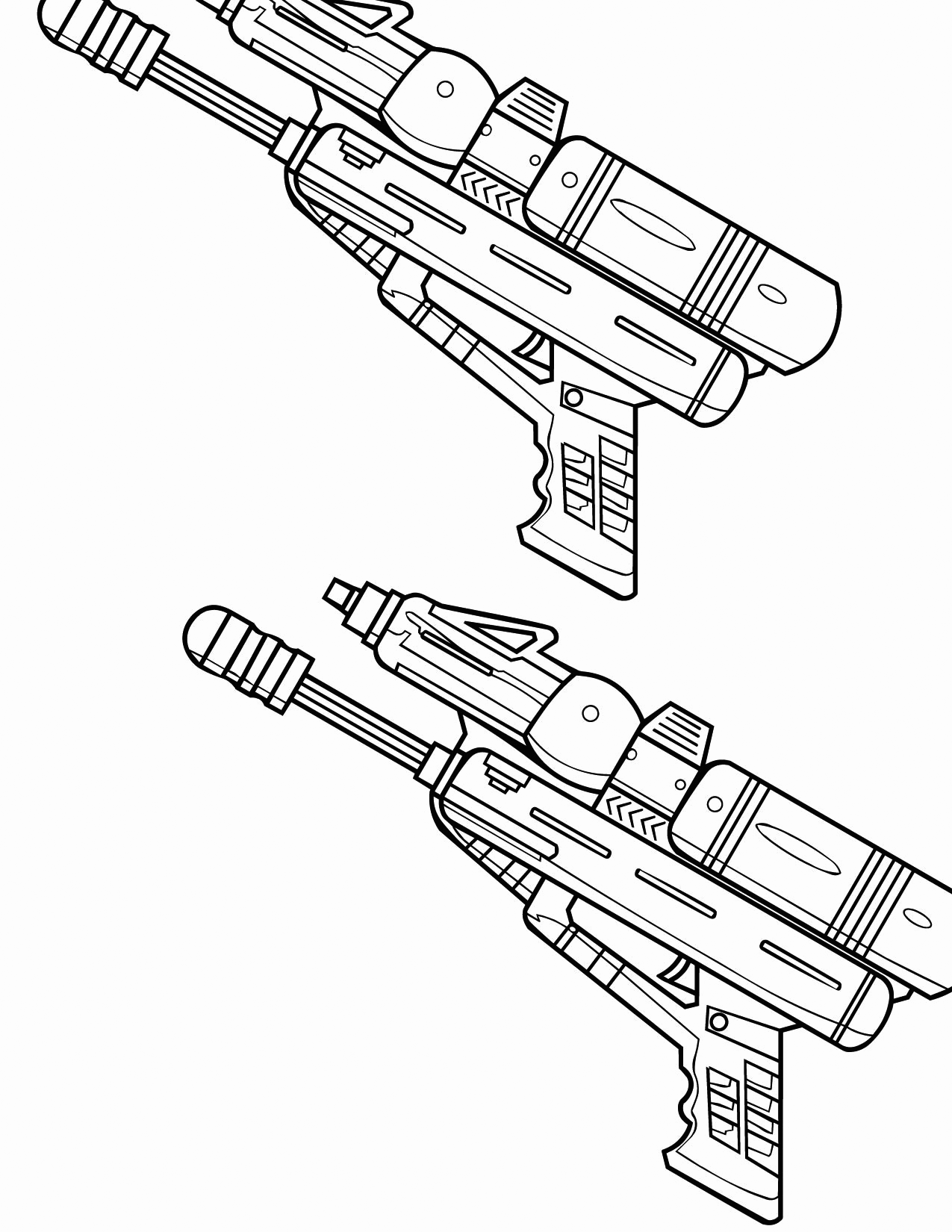 Nerf Gun Coloring Pages Best Coloring Pages For Kids