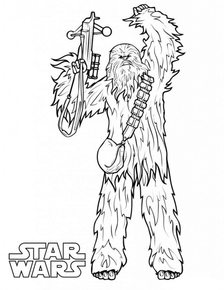 Chewbacca Coloring Pages - Best Coloring Pages For Kids