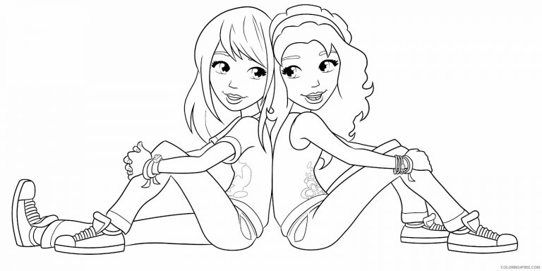 Lego Friends Coloring Pages - Best Coloring Pages For Kids