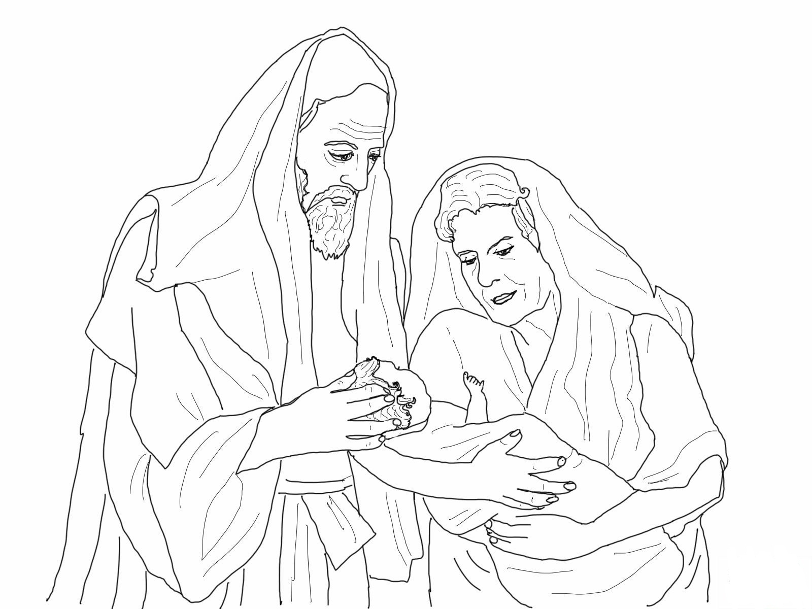 abram and sarai coloring page