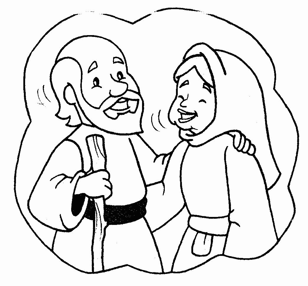 Abraham and Sarah Coloring Pages - Best Coloring Pages For Kids