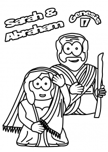 Abraham and Sarah Coloring Pages  Best Coloring Pages For Kids